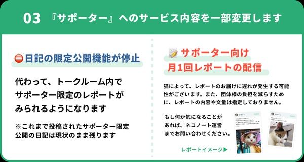 猫の推し活「ネコノート」リニューアル！保護猫の「親」として成長を見守る新機能搭載