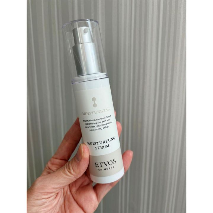 モイスチャライジングセラム／ETVOS（しっぽじかん私物）