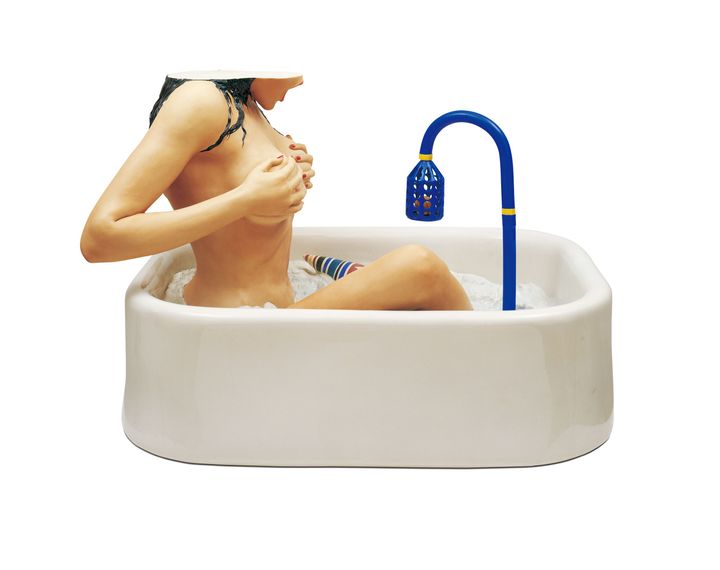 Jeff Koons, Woman in Tab (1988), Photo_ ©Jeff Koons. Courtesy of the artist and the Fondation Louis Vuitton, Paris