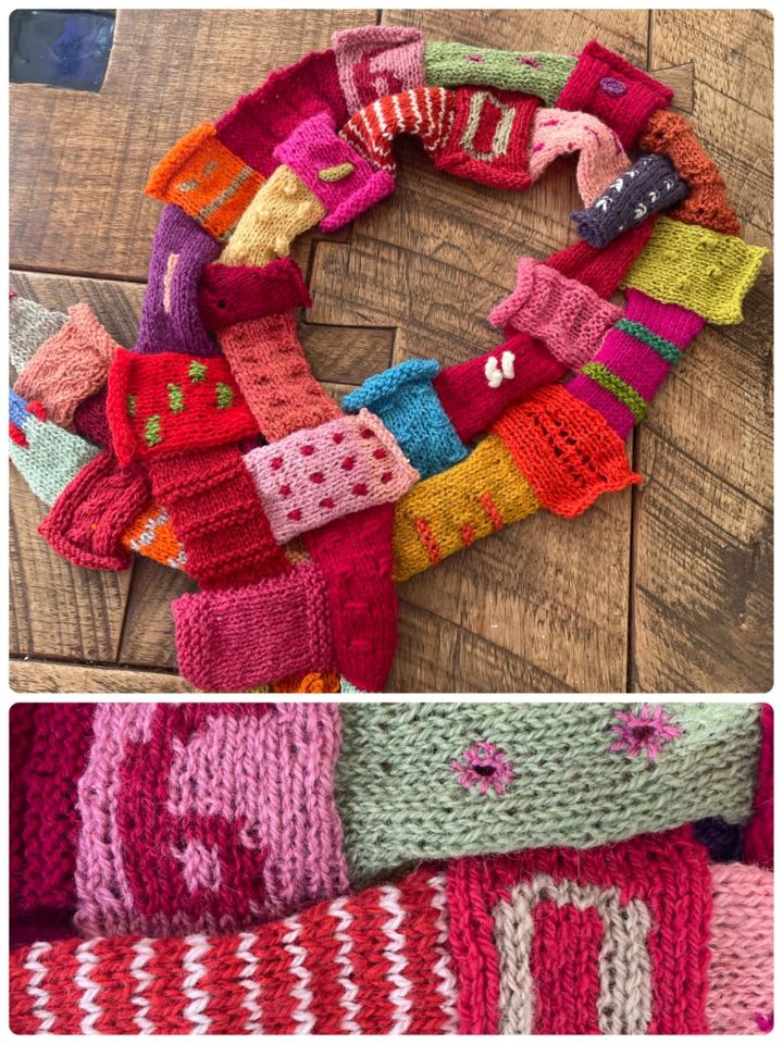 還暦祝いのマフラー