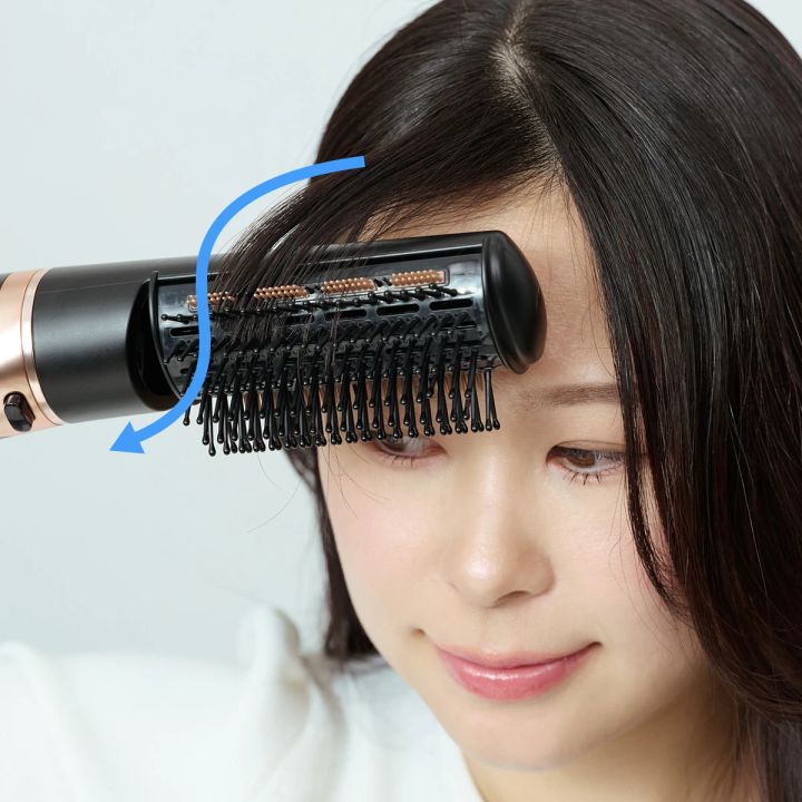 前髪割れ 直し方 カールドライヤー コイズミ コーミング