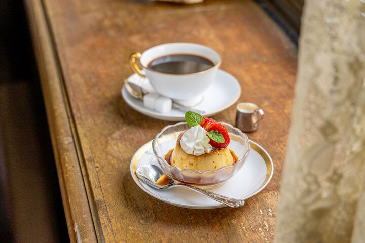 自家製プリンが絶品♪ 大阪ミナミの老舗喫茶店「丸福珈琲店 千日前本店」