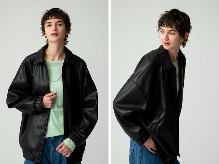 画像: 「フェイクレザー ジャケット」￥47,300 出典：RHC ロンハーマン