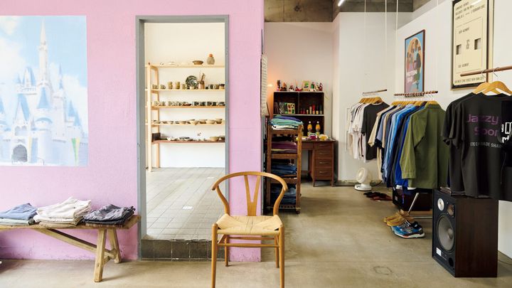 東京〈STEEP GRADE SHARP CURVES〉店内