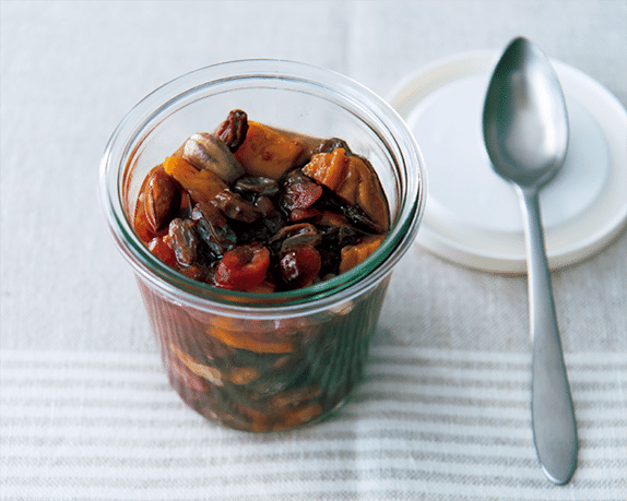 お酒のおともにも ドライフルーツナッツビネガー