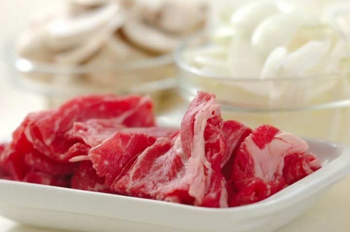 きのこたっぷり！ハッシュドビーフ by金丸 利恵さんの下準備1