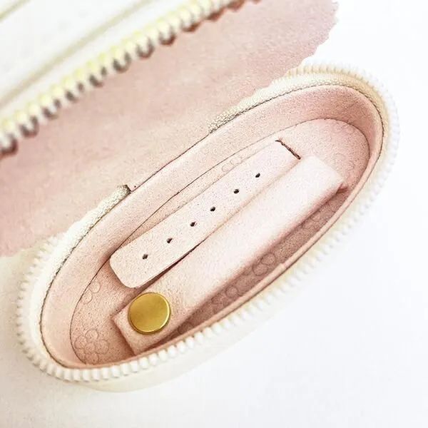 ミッフィージュエリーボックス内側のリングスロットとホルダー