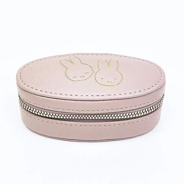 ダスティピンクのミッフィートラベルジュエリーボックス