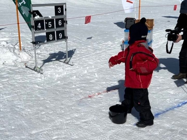 雪育新潟フェス＠苗場スノーパーク雪玉ストラックアウト