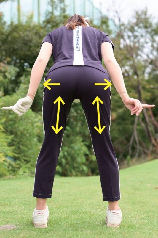 お尻を鍛えて飛距離を上げよう！女子プロが実践する練習法