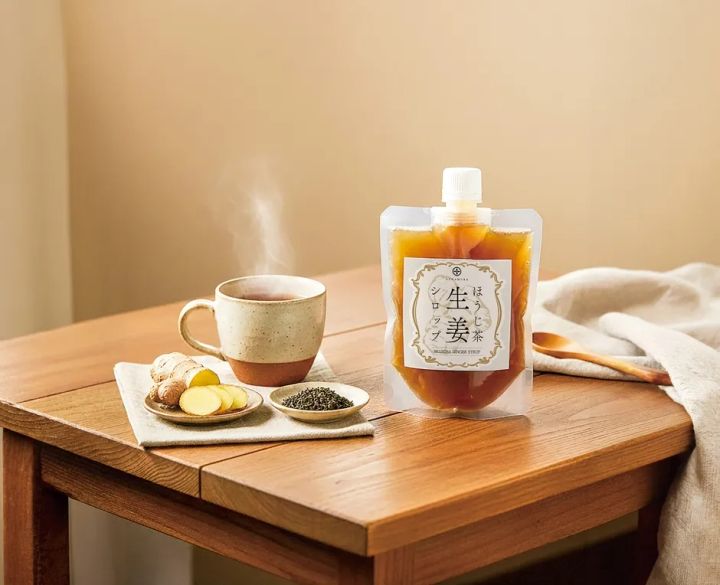 お茶村 ほうじ茶生姜シロップの商品イメージ