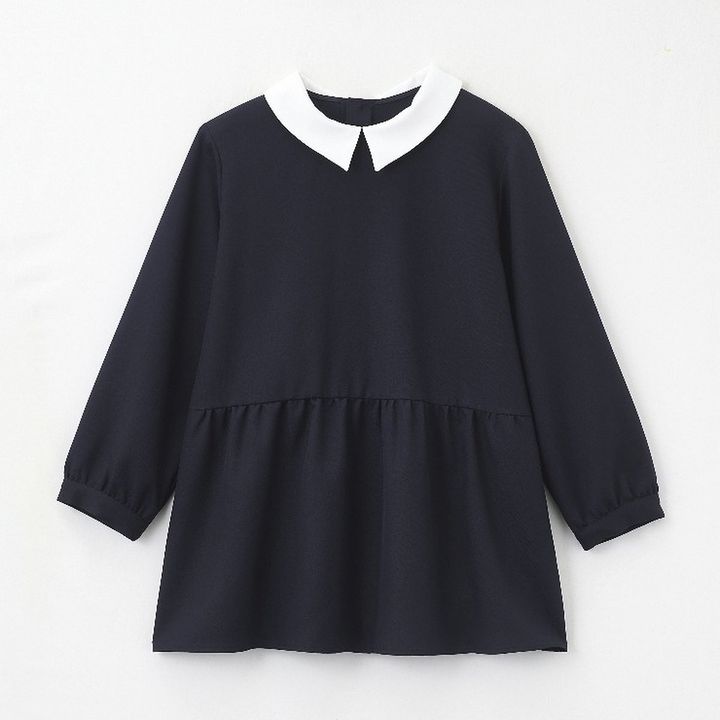 しまむらのペプラムブラウス（どこでもっと！/Coco）