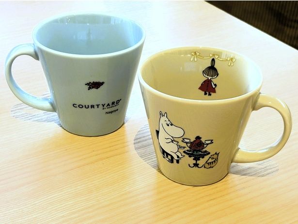 参加者は1人1点もらえるオリジナルデザインマグカップ。期間中、前後半でカラーチェンジ