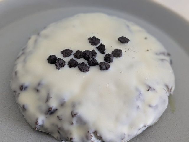 白いブラックサンダー チョコクッキー 外観