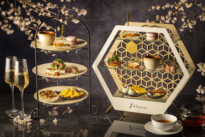 プルマン東京田町「JUNCTION」夜桜ハイティー