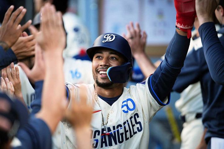 ドジャースのムーキー・べッツ（C）Getty Images