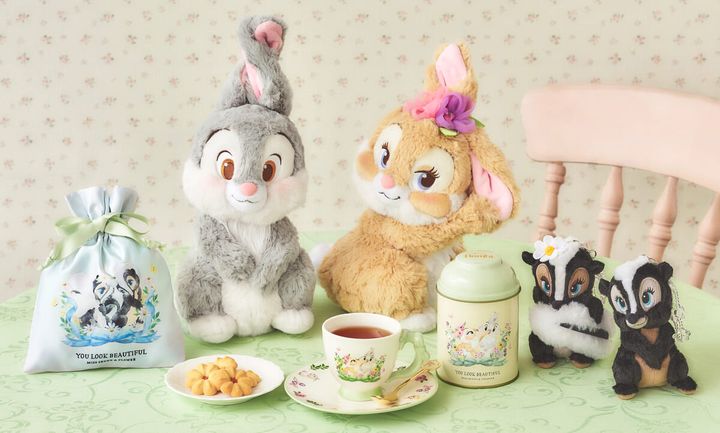 ディズニーストア 映画『バンビ』とんすけ＆ミス・バニーコレクション「DISNEY SPRING ROMANCE」