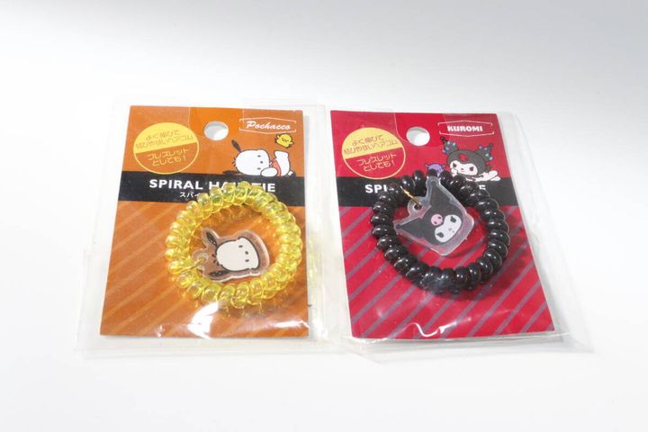 スパイラルヘアゴム パッケージ