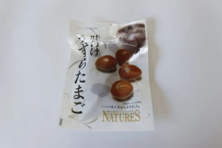 ダイソー 味付けうずらたまご パッケージ