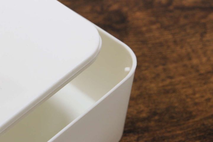 ティッシュケース（ホワイト） 構造