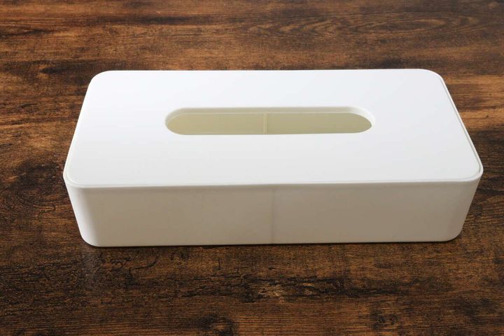ティッシュケース（ホワイト） パッケージ