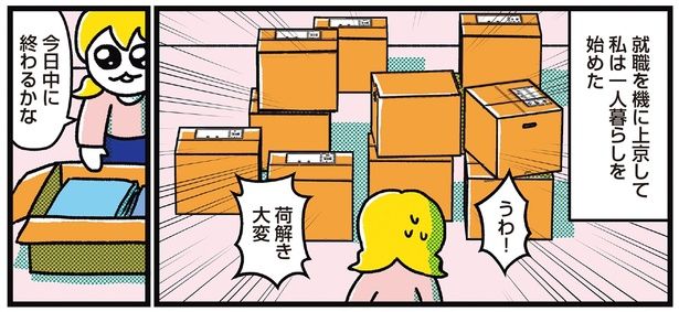 一人暮らしを始めた （C）フォレスト／KADOKAWA