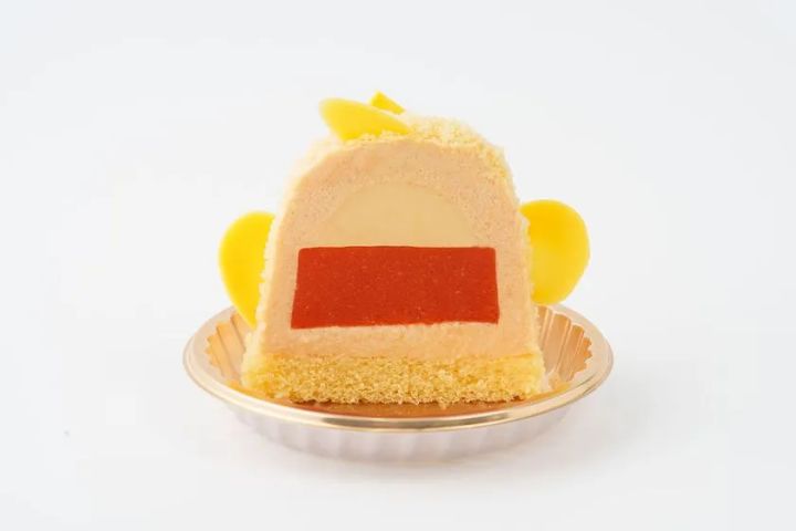 温泉ぴよりん断面の多層構造