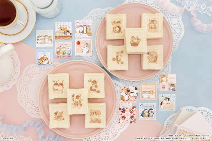 mofusand わっふれ～むとオリジナルシールのイメージ