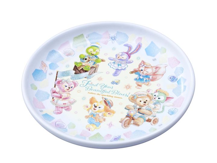 東京ディズニーシー「ダッフィー＆フレンズのファインド・ユア・ビューティフル・ブルー！」スーベニアプレート