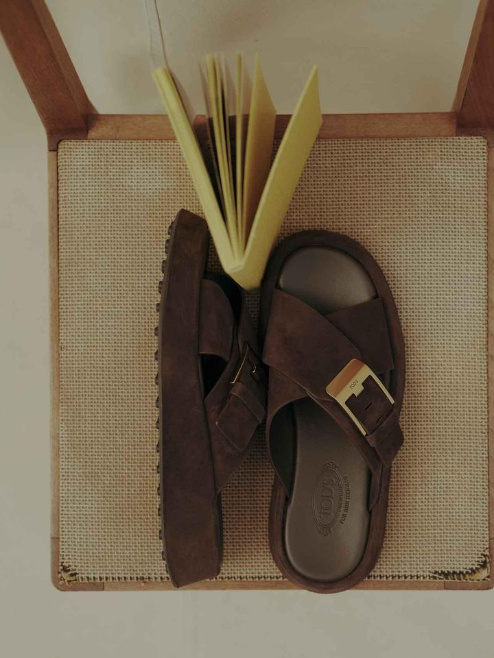 画像: 「Leather Sandal SANDALO FOMMA 95L」￥116,600【トッズ】 出典：ロンハーマン