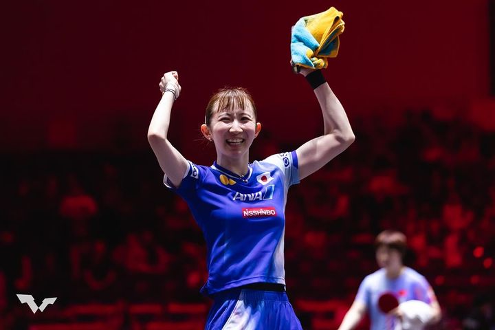 早田ひな（C）WTT