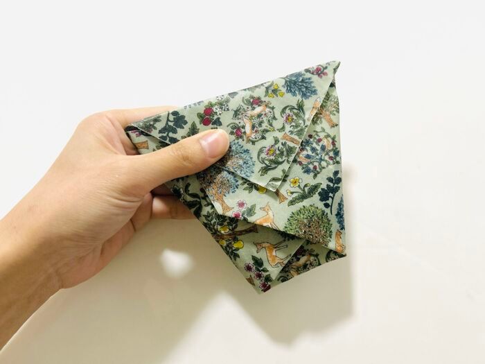 おうちにハギレが余ってみたらやってみて！繰り返し使える「エコアイテム」に大変身♪