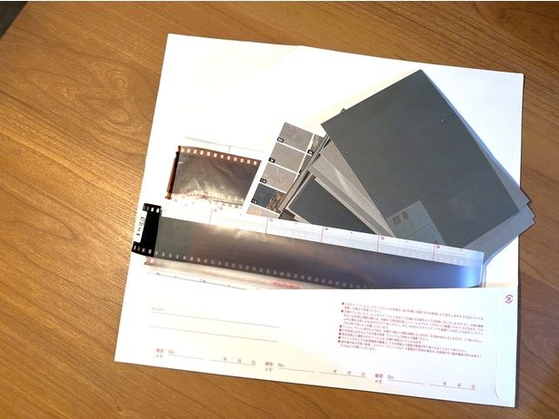 ネガの感じも懐かしくてエモい paramegu