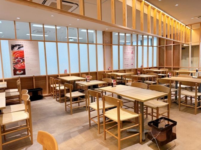 ふくや味の明太子工場ハクハク カフェスペース