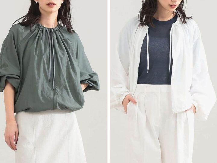 画像: 「エアリー ナイロン ブルゾン」各￥31,900【AK+1】※2026年3月上旬発売予定 出典：デミルクス ビームス