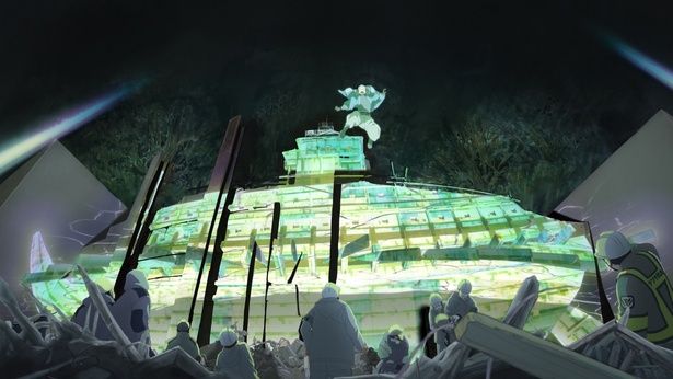 日本画のようなタッチだが、動的な演出が物語のエモーショナルな部分を盛り上げる [c]2025 A NEW DAWN Film Partners