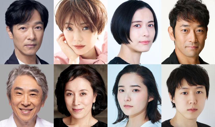 『スリーゴースト』出演者 堺雅人 倉科カナ 伊勢佳世 迫田孝也 sara 小日向星一／高畑淳子 段田安則