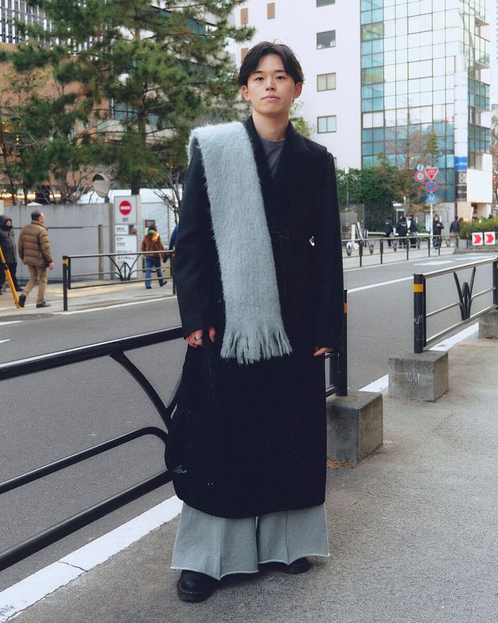 【スナップ】レイヤードは秋冬の醍醐味！ジャケットにコートを重ねて