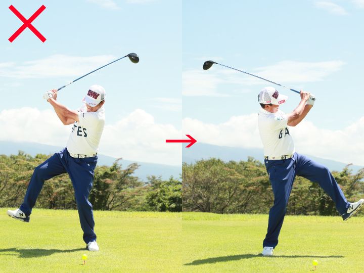 「野球のピッチャー」をイメージすると真っすぐ飛ぶ！ドライバーのコツ