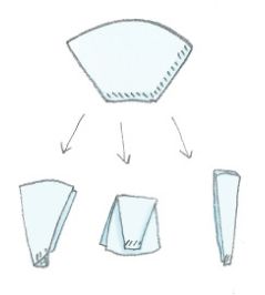 【桃の節句】ひな祭りの工作、コーヒーフィルターで作る「桃とひなあられの吊り飾り」の画像2