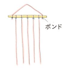 【桃の節句】ひな祭りの工作、コーヒーフィルターで作る「桃とひなあられの吊り飾り」の画像7