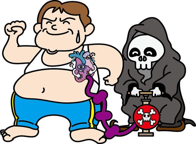 心臓を狙う疫病神