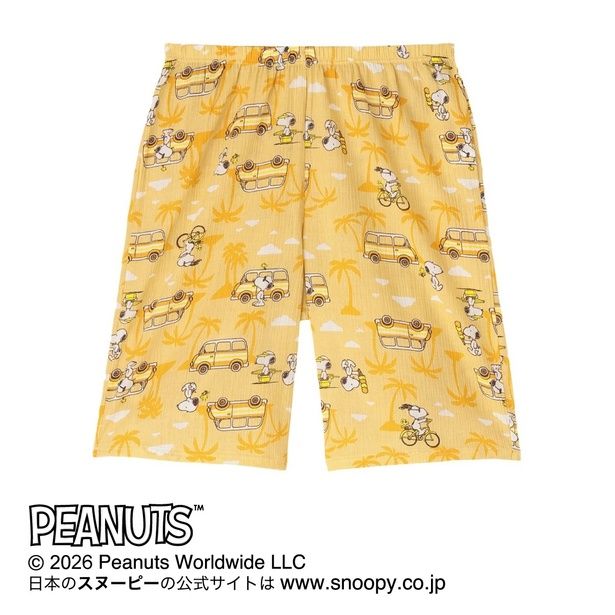 オレンジ/トロピカル柄