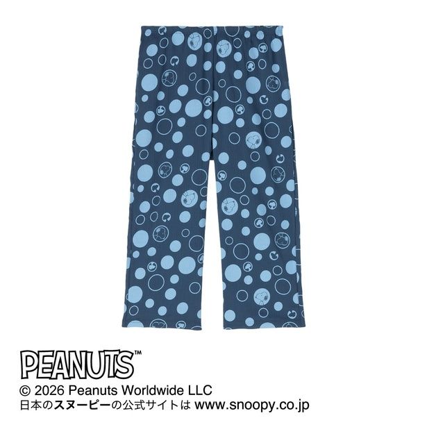  ネビー/ドット柄