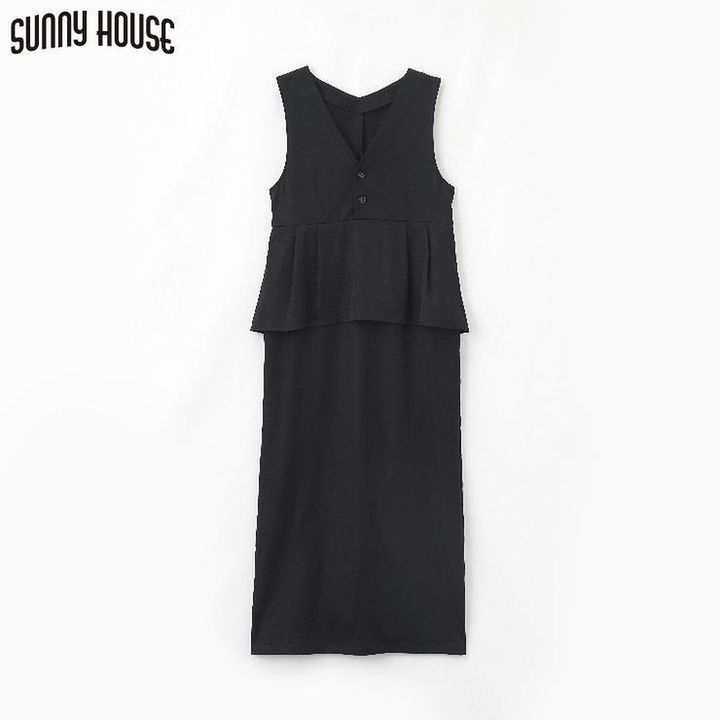 しまむらのペプラムジャンパースカート（SUNNY HOUSE）