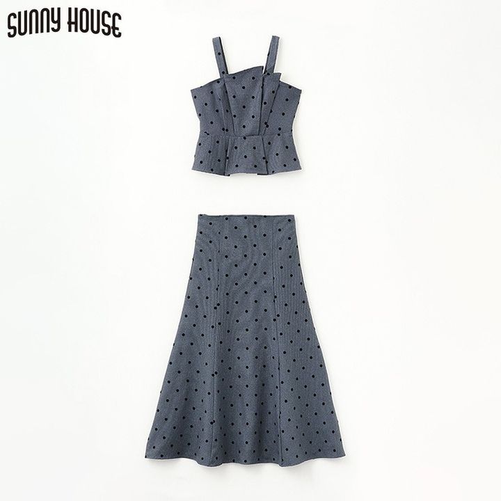 しまむらのビスチェ＆スカート（SUNNY HOUSE）