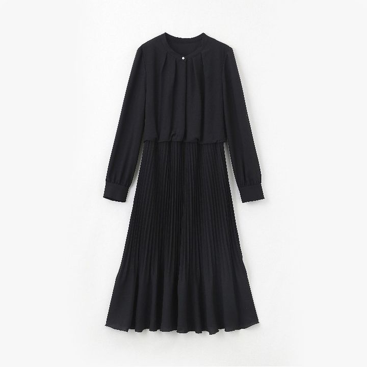 しまむらのシフォンジョーゼットワンピース（maki）