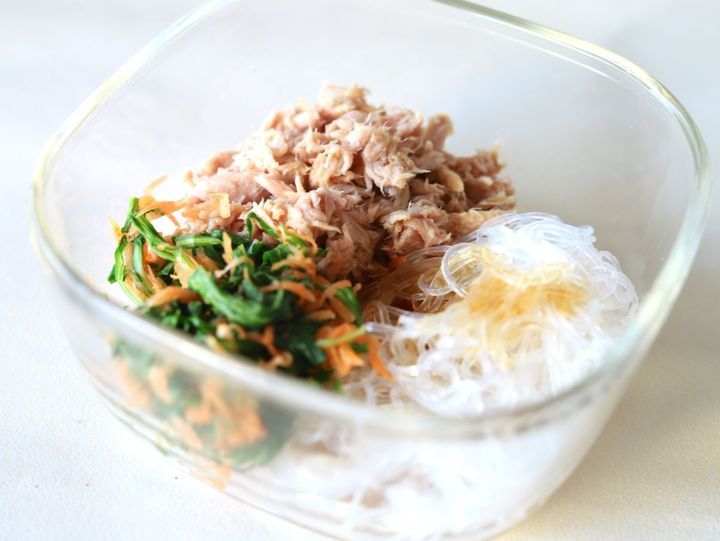 「和風ツナ春雨」レシピ