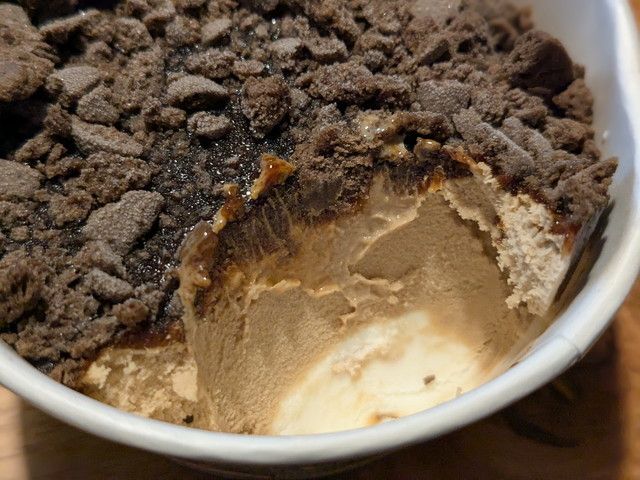 明治エッセルスーパーカップ大人ラベル とことん珈琲 断面