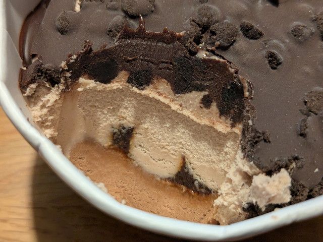 明治エッセルスーパーカップ大人ラベル とことんショコラ 断面